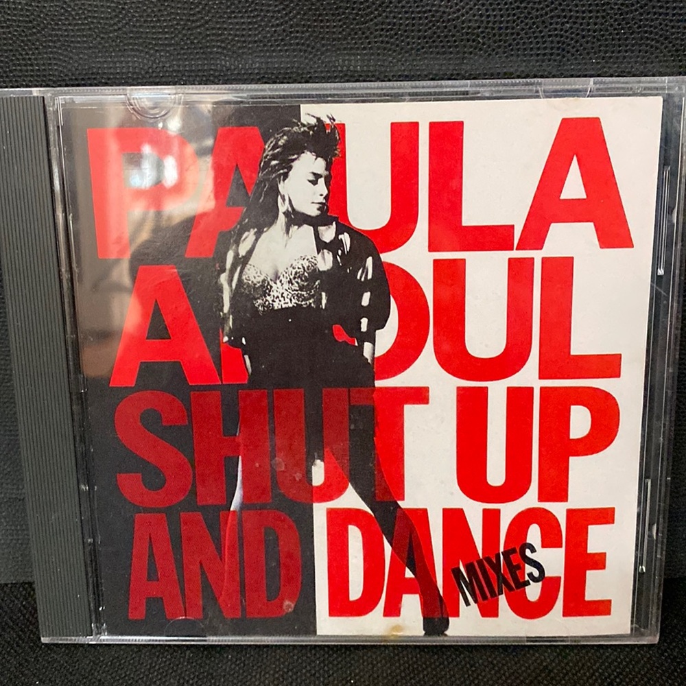 “Shut Up And Dance: Dance Mixes” by Paula Abdul - CD used